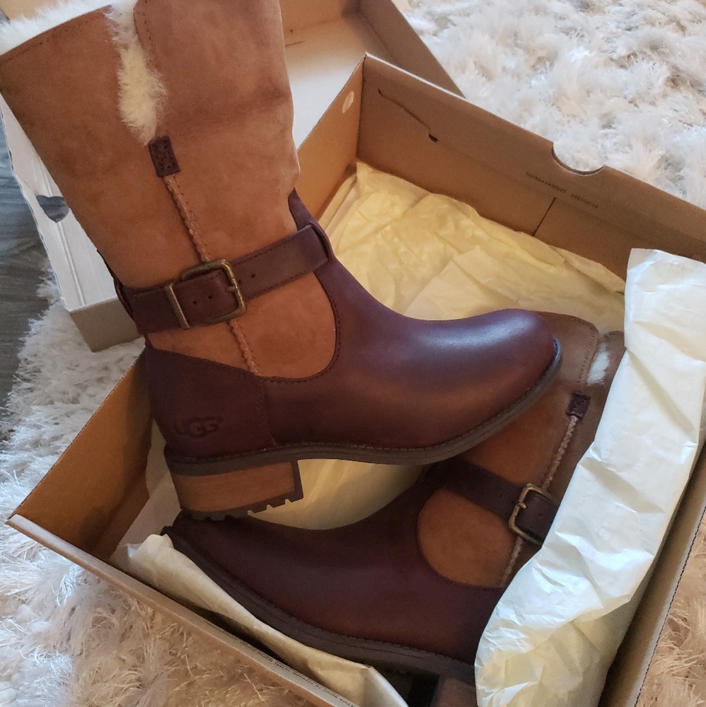 UGG Pernille Modern Moto Zip Boot